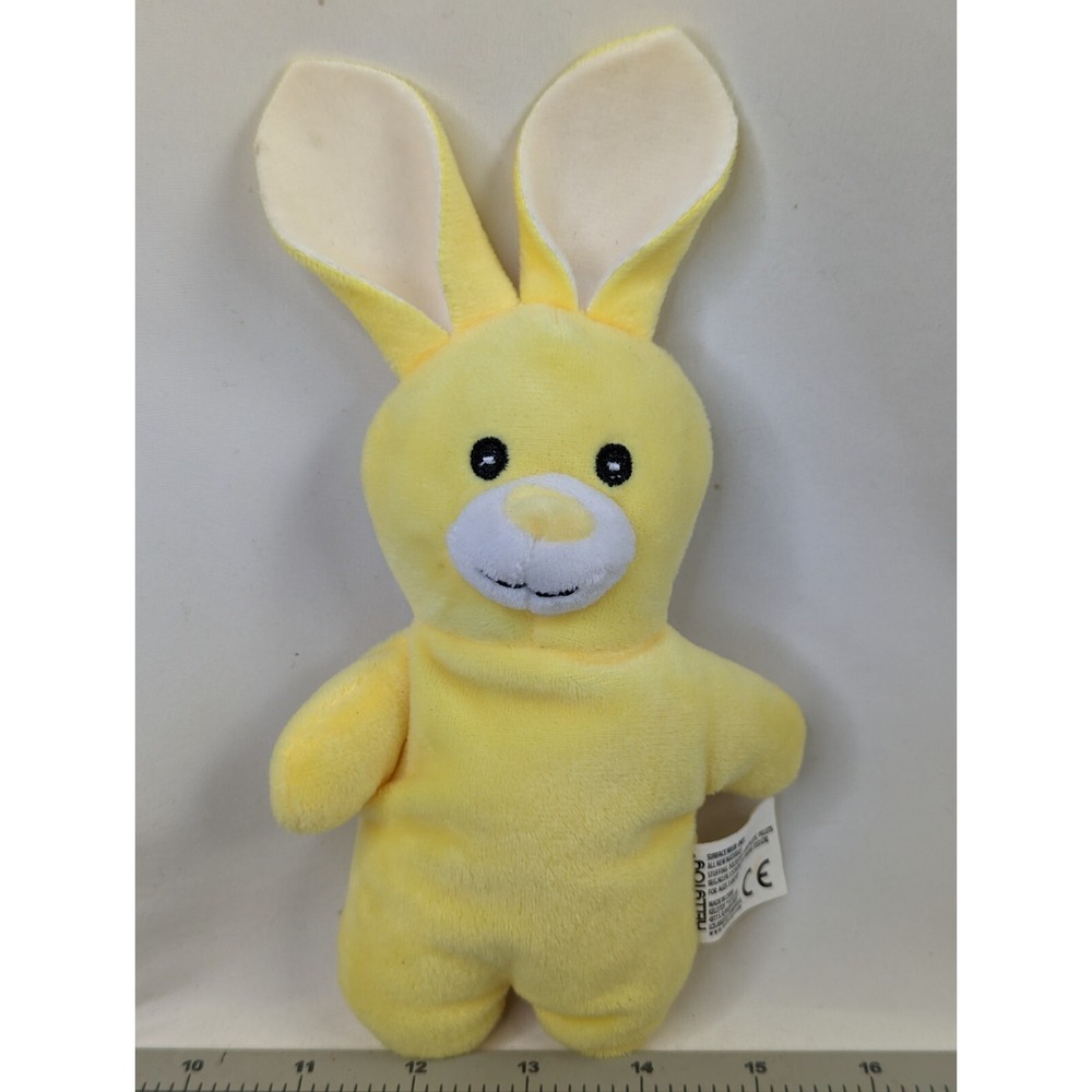Kellytoy‎ Yellow Rabbit Plush Bunny 9 Inch 2018 Stuffed Animal Toy